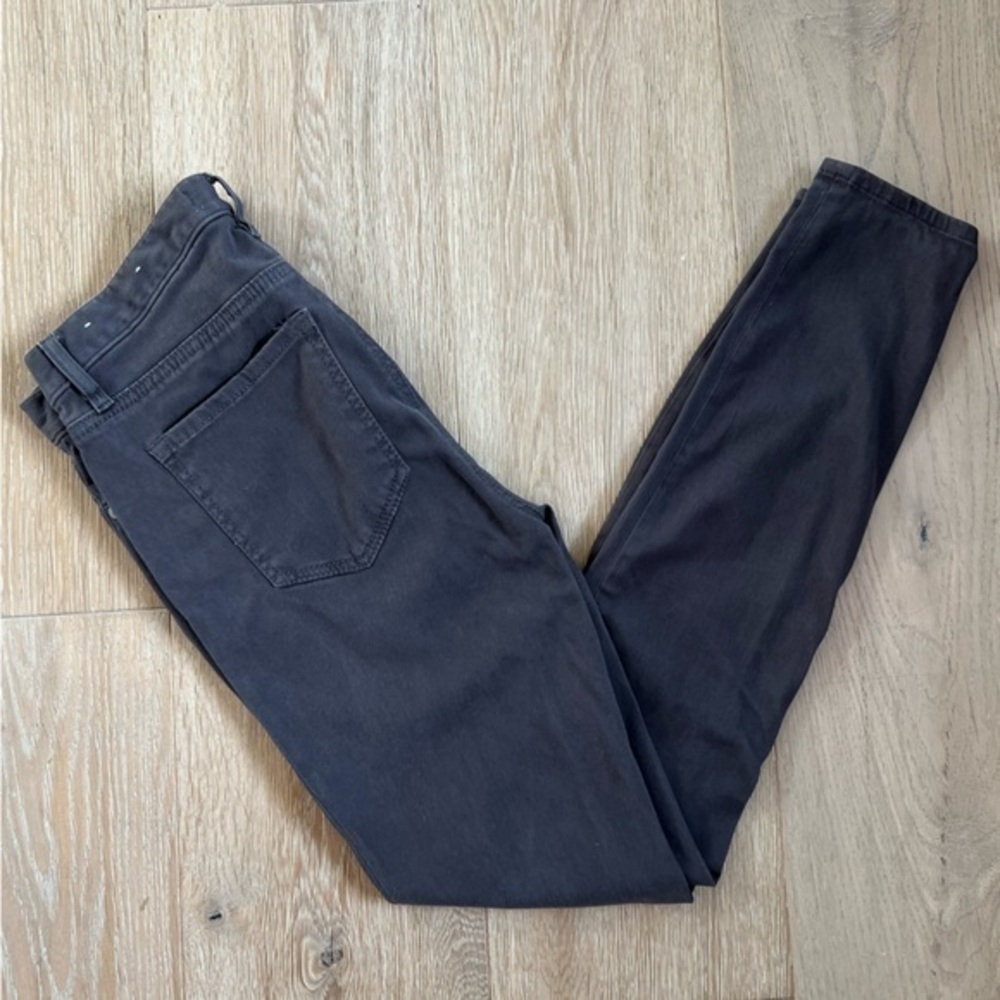 LOFT Sateen Five Pocket Jean Legging in Coastal Grey Skinny Pants